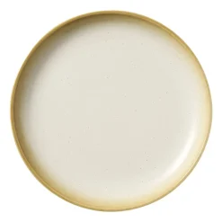 Dinerbord olivo - wit - ø25.5x2.8 cm