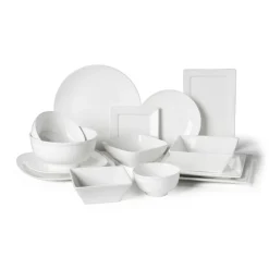 Dinerbord porselein - 24.8x24.8 cm