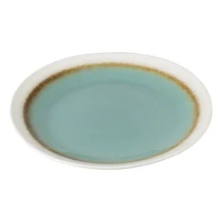 Dinerbord Roots - turquoise - ø27.5x3 cm