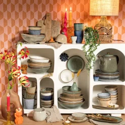 Dinerbord Toscane - lichtgroen - ø28 cm