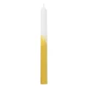Dinerkaars dip dye - okergeel - ⌀2x25 cm