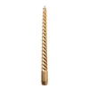 Dinerkaars metallic twist - roségoud - ø2x25 cm