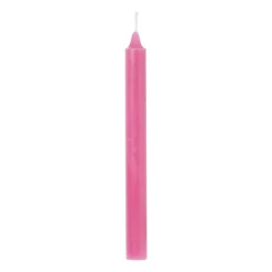 Dinerkaars rustiek - roze - ø2x24 cm