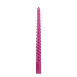 Dinerkaars twist - paars - ø2.15x25 cm
