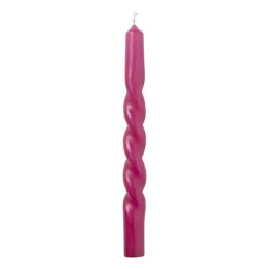 Dinerkaars twist - paars - ø2.5x20.5 cm