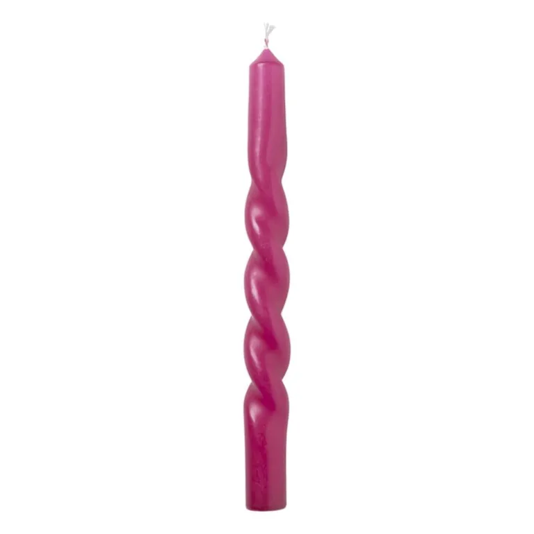 Dinerkaars twist - paars - ø2.5x20.5 cm