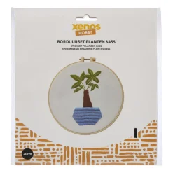 DIY borduursetje planten - diverse varianten
