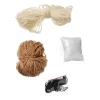 DIY haakpakket otter - bruin