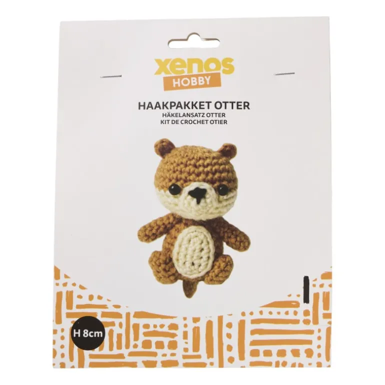 DIY haakpakket otter - bruin