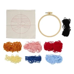 DIY punchnaald set landschap - diverse varianten
