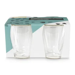 Dubbelwandige glazen - 4 x 250 ml