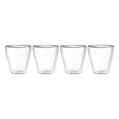 Dubbelwandige glazen - 4 x 250 ml