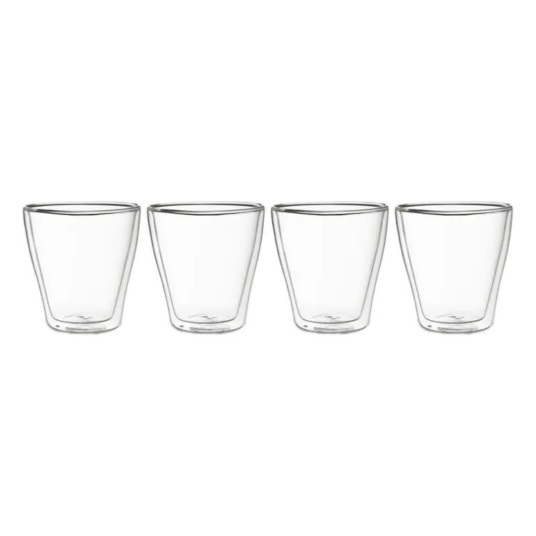 Dubbelwandige glazen - 4 x 250 ml
