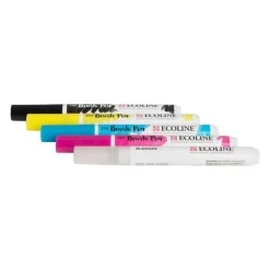 Ecoline brushpen - primary - set van 5
