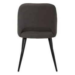 Eetkamerstoel Leonardo - grijs - 82.5x61.5x48.5 cm