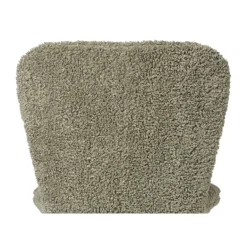 Eetkamerstoel Liz - groen - teddy - 83.5x55x45.4 cm