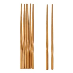 Eetstokjes twist - bamboe - set van 4 paar