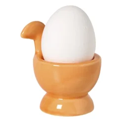 Eierdopje met oren - oranje