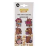 Emblemen capibara - set van 6