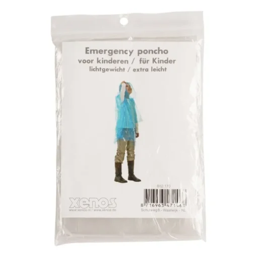 Emergency poncho kids - diverse kleuren