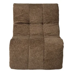 Fauteuil chenille chunk - bruin - 87x72x66 cm