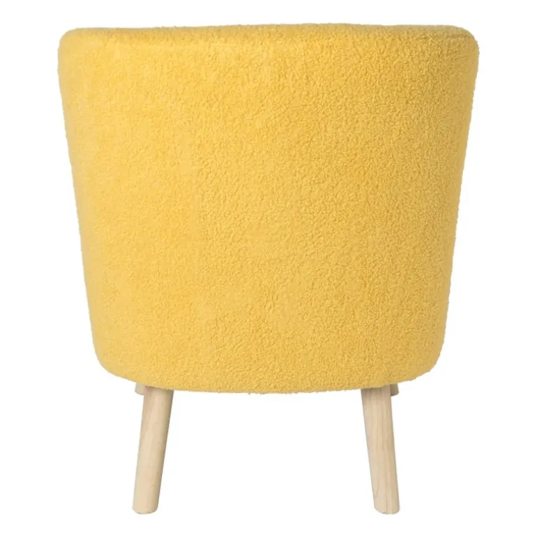 Fauteuil Sita - geel - 69x56x66 cm