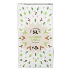 Fine flavours kruiden thee - moringa kaneel - 15 piramide zakjes