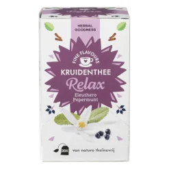 Fine Flavours kruidenthee - relax - 20 zakjes