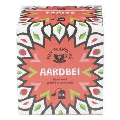 Fine flavours vruchten thee - aardbei - 10 zakjes