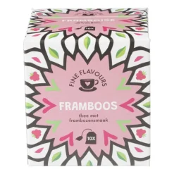 Fine flavours vruchten thee - framboos - 10 zakjes