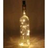 Fles met LED lampjes - plastic