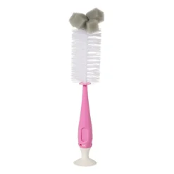 Flessenborstel met spons - 18x6x6 cm - diverse varianten