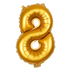 Folie ballon - cijfer 8
