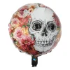 Folieballon Day of the Dead - multikleur - ø45 cm