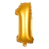 Folie ballon XL - cijfer 1 - 60 cm
