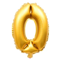 Folie ballon XL - cijfer 0 - 60 cm