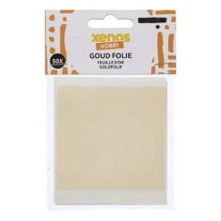 Folie - goudkleurig - 8x8.5 cm