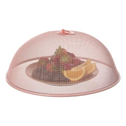 Foodcover rond - roze - ø35 cm