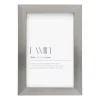 Fotokader basic - 10x15 cm - zilverkleurig