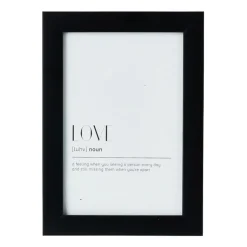 Fotokader basic - 10x15 cm - zwart