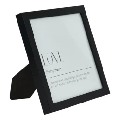 Fotokader basic - 18x18 cm - zwart