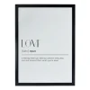 Fotokader basic - 50x70 cm - zwart