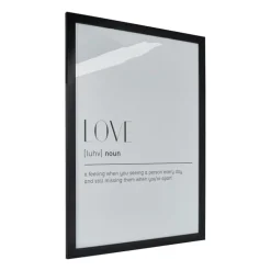 Fotokader basic - 50x70 cm - zwart