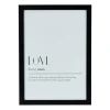 Fotokader basic - 21x30 cm - zwart