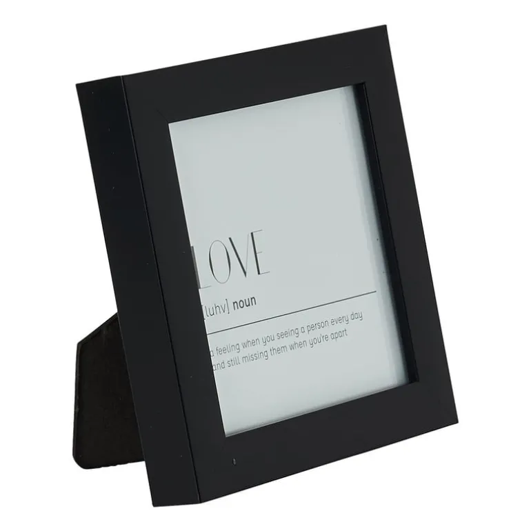 Fotokader basic - 10x10 cm - zwart
