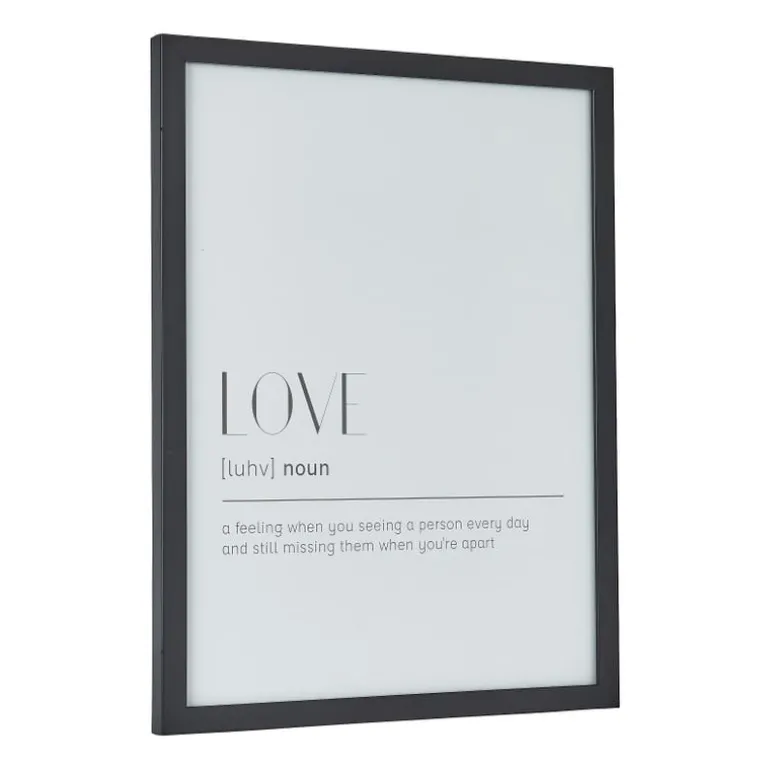 Fotokader basic - 30x40 cm - zwart