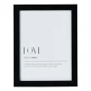 Fotokader basic - 15x20 cm - zwart