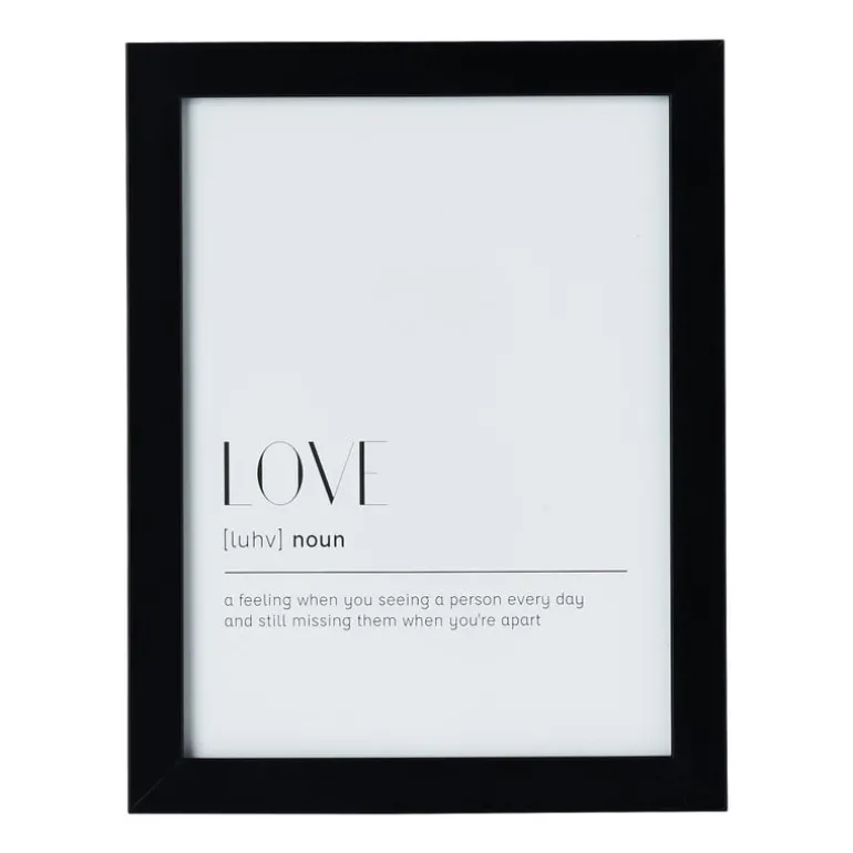 Fotokader basic - 15x20 cm - zwart