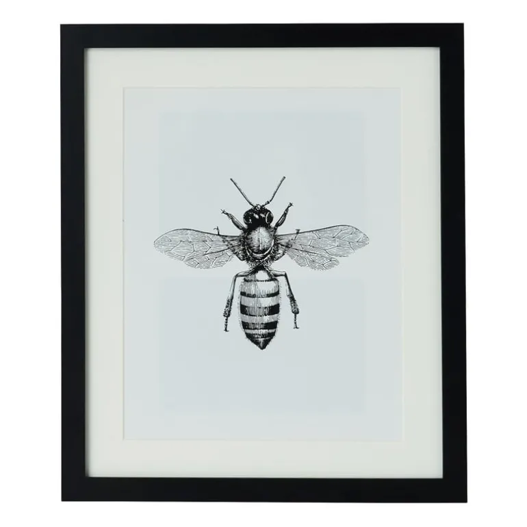 Fotokader met passe-partout - zwart - 20x25 cm