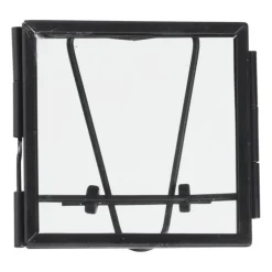 Fotokader mini - zwart - 6x6 cm